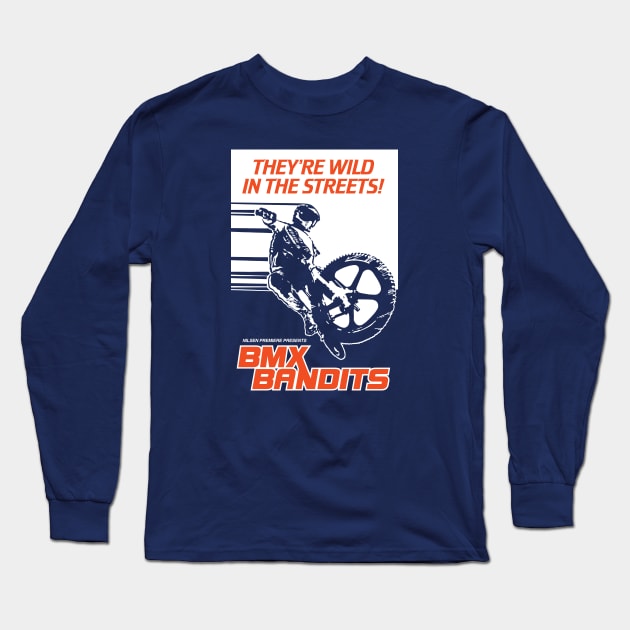 BMX Bandits Long Sleeve T-Shirt by Chewbaccadoll